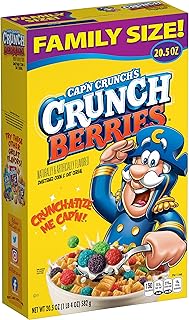Cereal, Crunch Berries, 20.5oz Box
