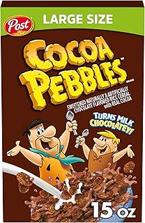 Cocoa Pebbles Cereal, 15 Oz