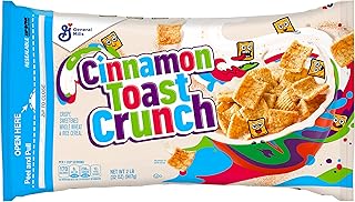 Breakfast Cereal, Crispy Cinnamon Cereal, Value Bag, 32 oz