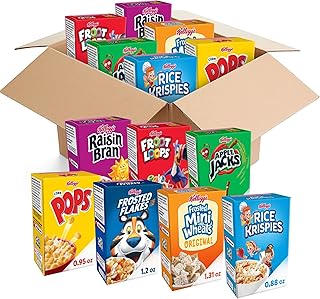 Cold Breakfast Cereal, Bulk Pantry Staples, Kid Snacks, Variety Pack (48 Boxes)