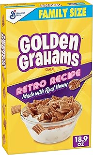 Breakfast Cereal, Graham Cracker Taste, Made with Whole Grain, Family Size, 18.9 oz