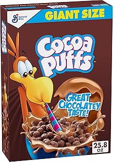 Chocolate Breakfast Cereal with Whole Grains, Giant Size, 25.8 oz
