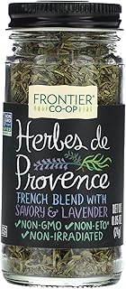 Herbes De Provence, 0.85 Ounce, French Blend of Aromatic Savory, Thyme, Rosemary, Basil Tarragon & Lavender