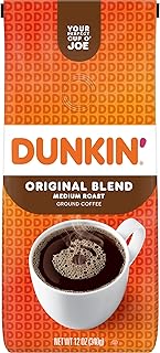 Dunkin' Original Blend Medium Roast Ground Coffee, 12 Ounce
