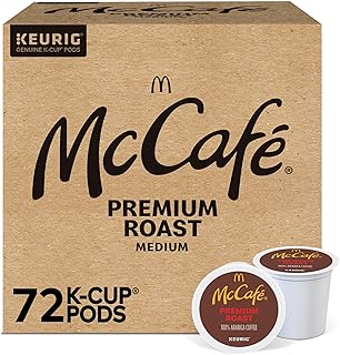 McCafe Premium Roast Coffee, Keurig Single-Serve K-Cup Pods, Medium Roast, 72 Count